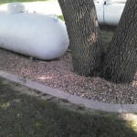 stamped concrete colored curbing